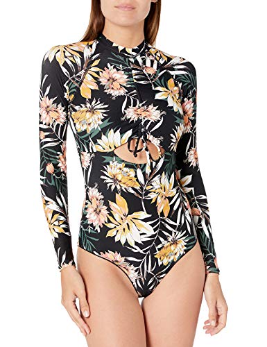 Rip Curl Junior's One Piece Swimsuit, Black, L