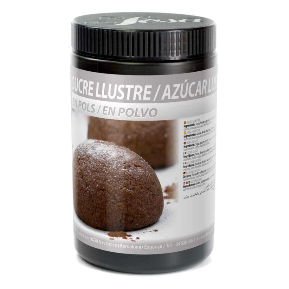SOSA Azúcar luestre en polvo - Decoración en pastelería y postres - Formato 750grs