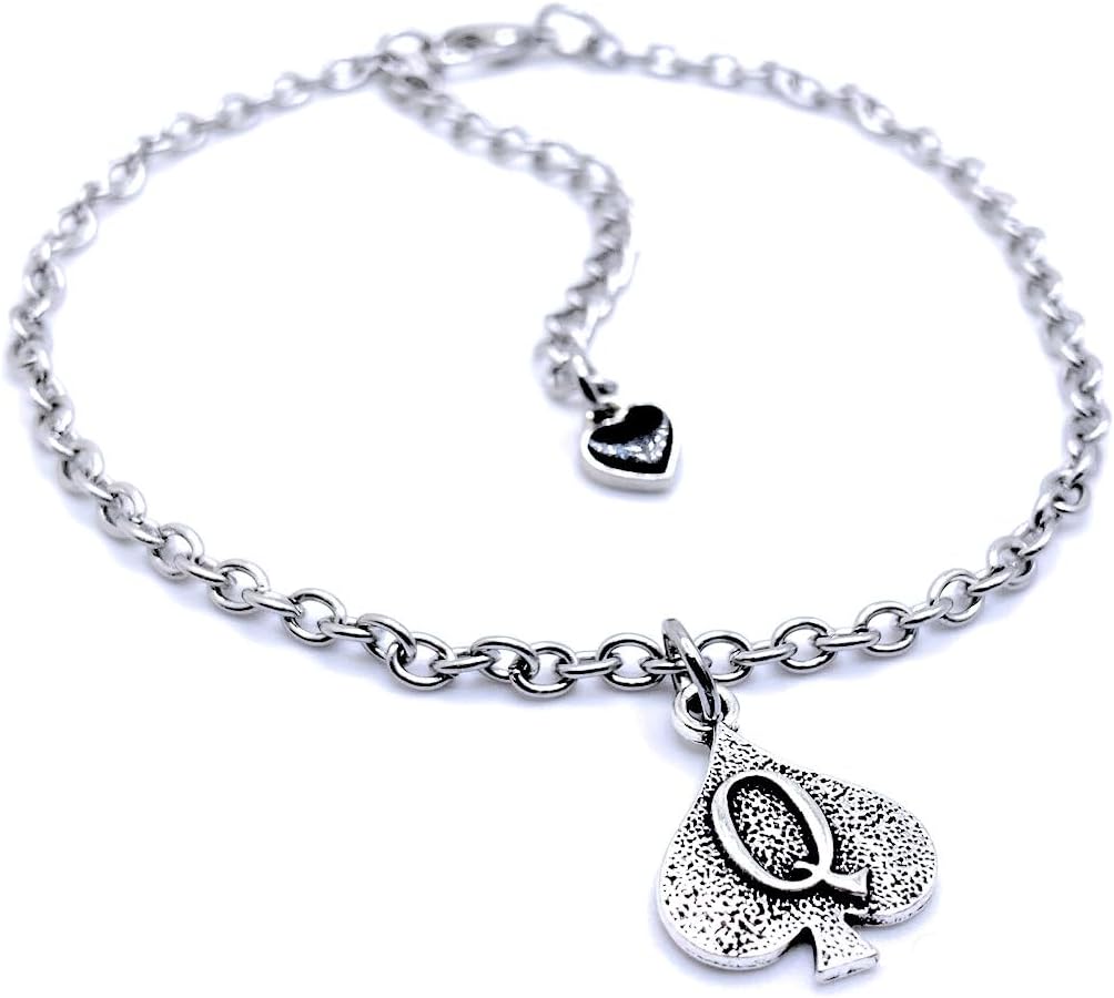 QoS QUEEN OF SPADES Anklet Bracelet Choker Necklace Jewelry for Women BBC