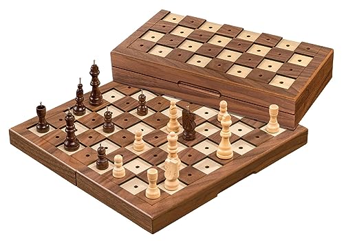 Échecs aveugles Philos 2739 jeu de société tactile bois 33 mm