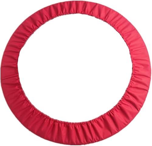 LUVADU ZCX トランポリン アタッチメント 交換用 トランポリン サラウンドパッド セーフティ スプリング カバー エッジ 保護カバー ラウンドフレーム用 トランポリン スペアパーツ(色 : レッド、サイズ : 91.4 cm)