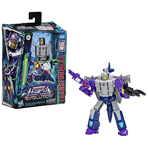 Transformers Toys Legacy Evolution Deluxe Needlenose Toy With 2 Targetmaster Toys, 5.5-Inch, Action Figure For Boys And Girls Ages 8 And Up #TOP2