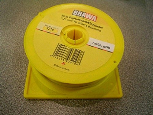 Brawa 3210 Einzelader 0,25mm² 25m gelb