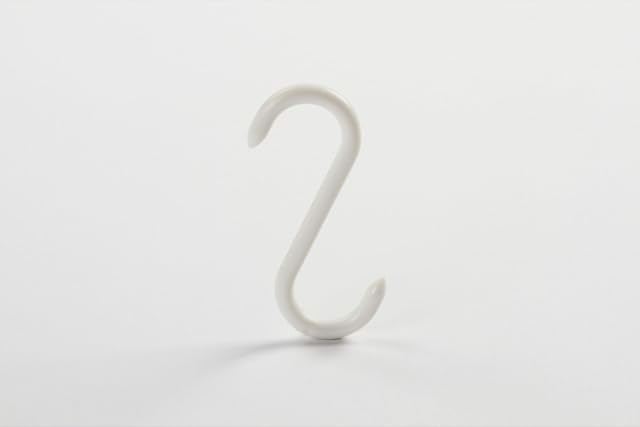 Crown National Nylon Biltong Hooks pack of 25 - Biltong Hooks Plastic - White Plastic Biltong Hooks biltong box beef jerky - Biltong Maker Hooks