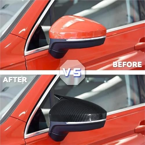 Coques de rétroviseurs Tiguan MK2 look carbone pour sublimer votre auto