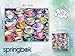 Springbok Afternoon Tea 1000 Piece Jigsaw Puzzle for Adults - Colorful Teacup Collage - Poster Now Included - Unique Cut Pieces - Made in USA
