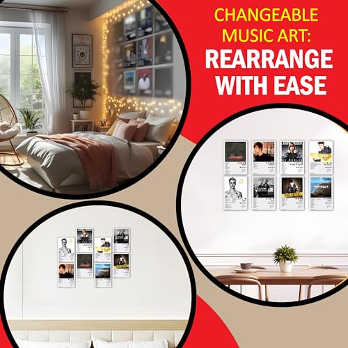 Image of Wonder Hub Wall Posters 8x12 inch (A4 Size) Included Self Adhesive on Back Wall Decor Posters Wall Art For Bedroom, Living room, Office, Dining Room (Justin)