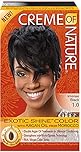 Creme of nature Hair Colour, Permanent Colour, 60 ml, black
