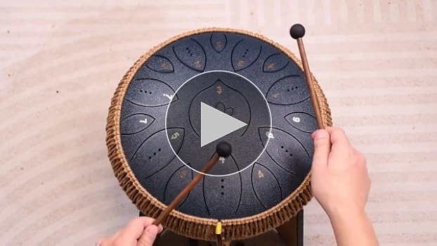 08▢BIGBANG / MADE YT0426-3 Amazon.com: Steel Tongue Drum 13 Inches 15 Notes, Hand Pan