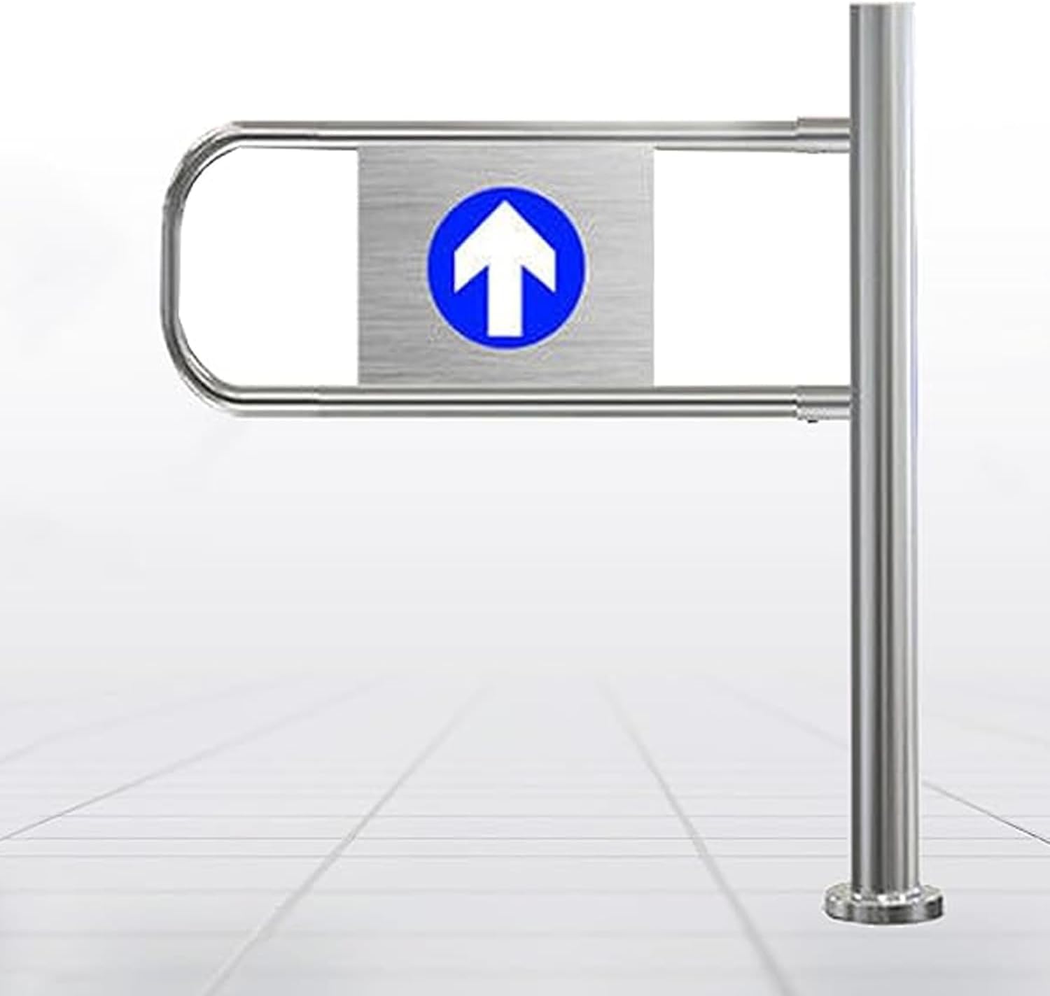 Portes coulissantes automatiques acier pour accès sécurisé 70x100