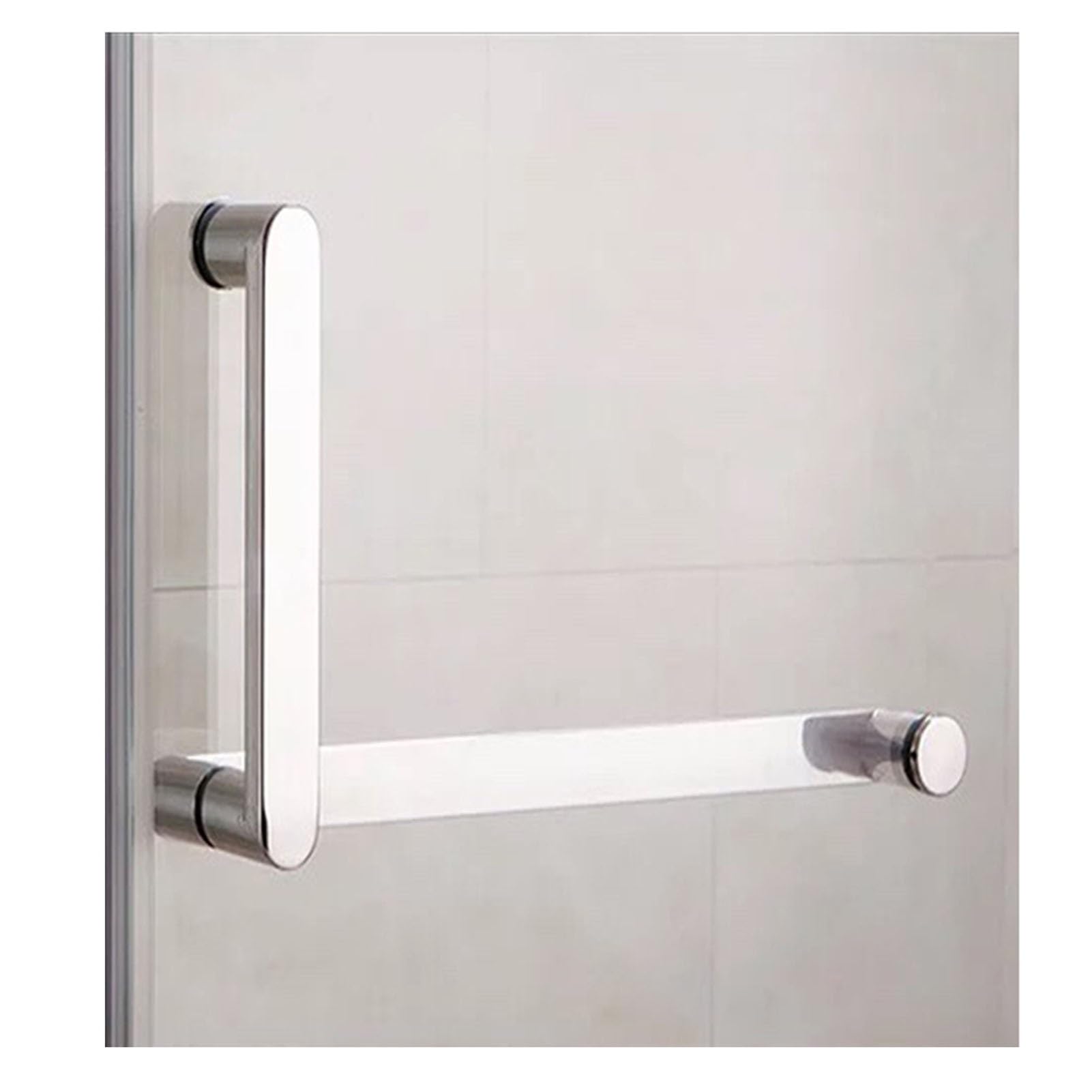 Poignée de porte de douche en acier inoxydable 304 finition haut de gamme pour verre