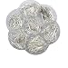 Chenkou Craft 700pcs Assorted of 7 Sizes Mix Eye Pins for Jewelry Making (Silver, Mix)