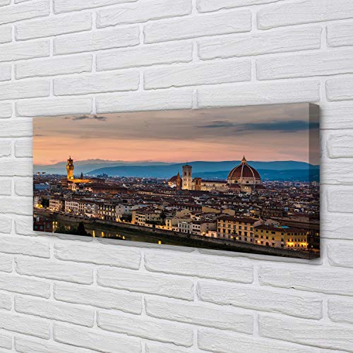 Images impression murale panorama cathedral mountain toile 125x50cm - 3