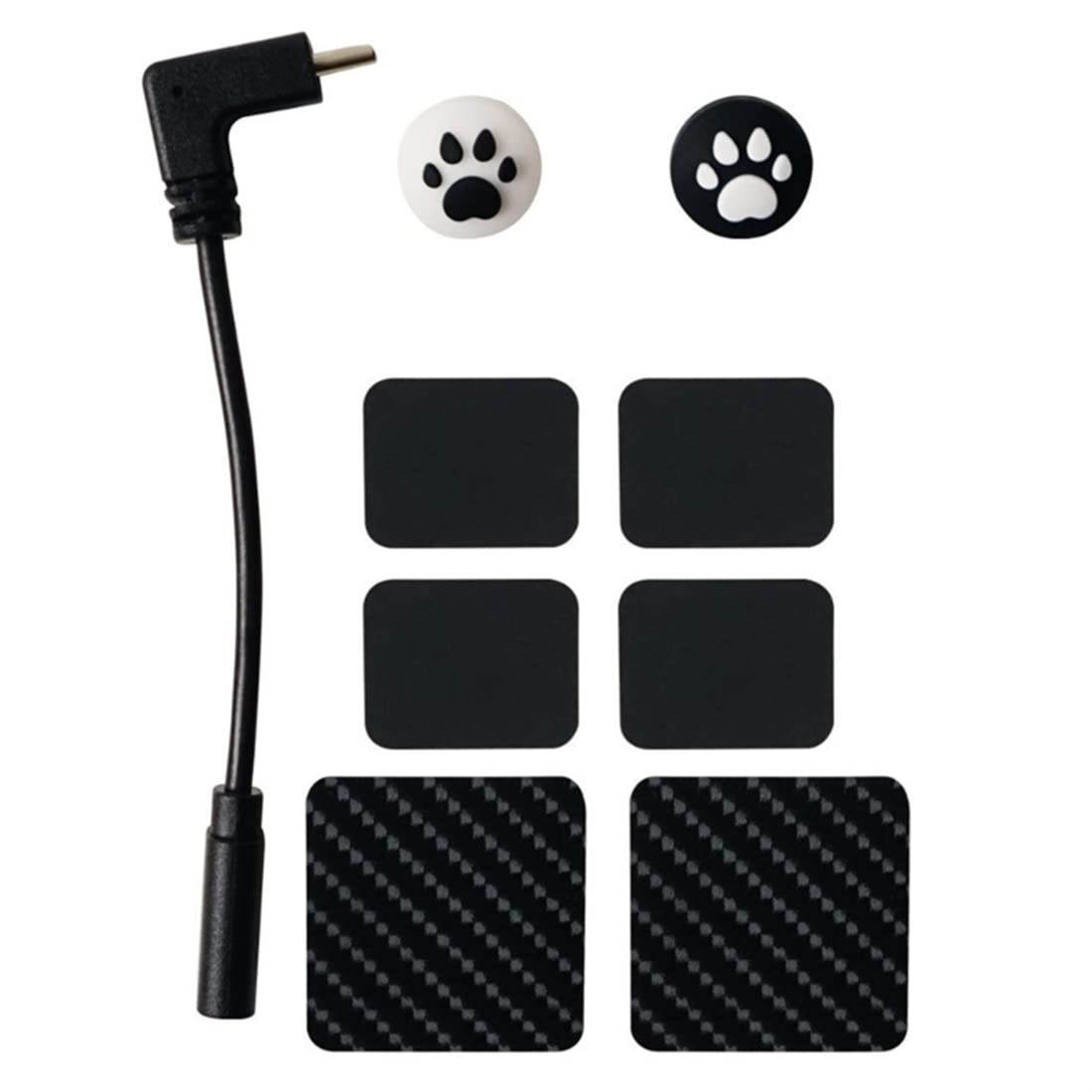 For Steam Deck Game Console TPU+PC Protective Shell Bracket Peripheral Accessories Tempered Film Sticker