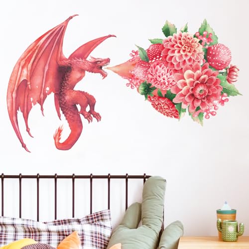 Vinilo Decorativo Dragón Grande 37x22 Pulgadas miniatura 6