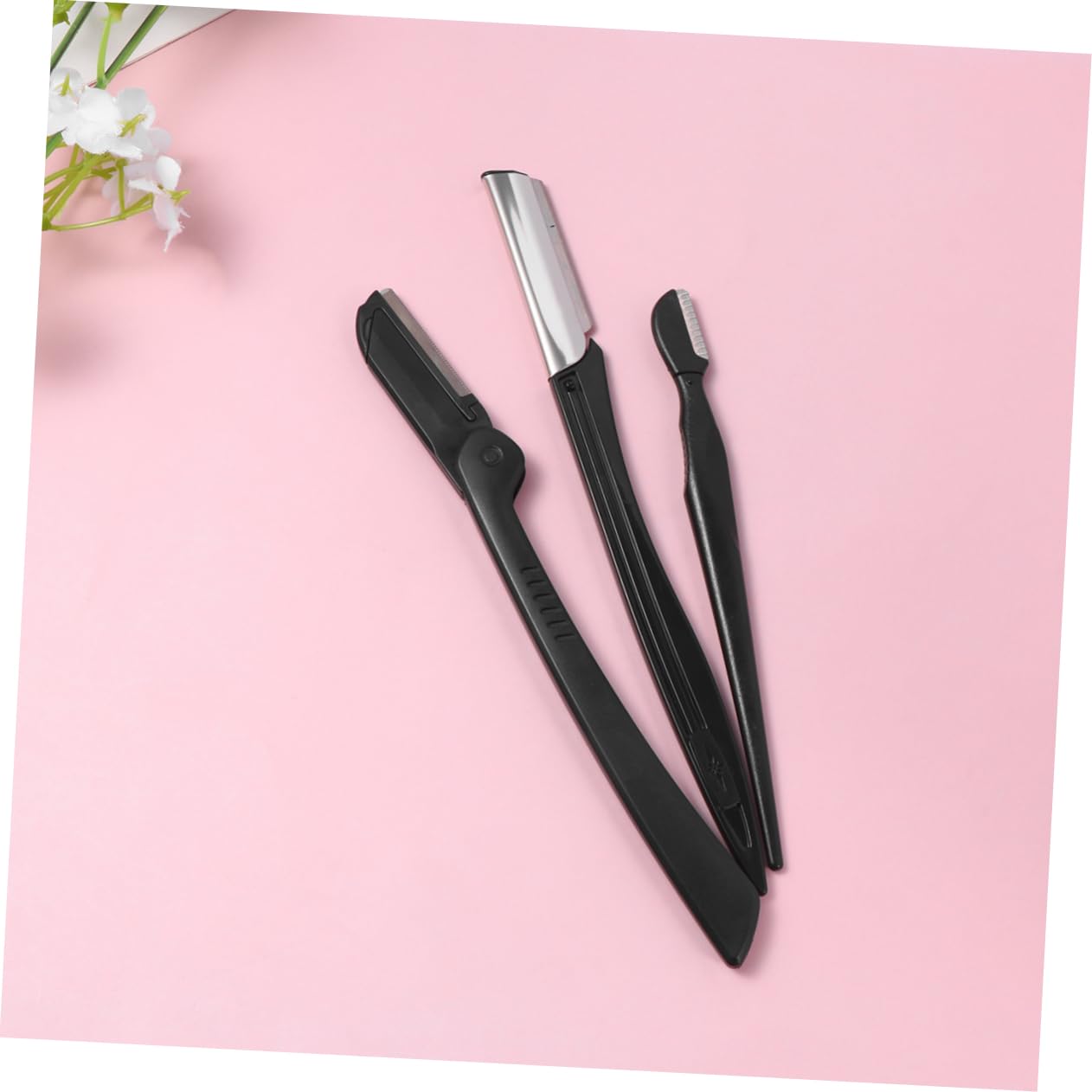 Didiseaon Complete Eyebrow Grooming Kit Razor Comb Shaper Durable for Daily Use Travel-Friendly