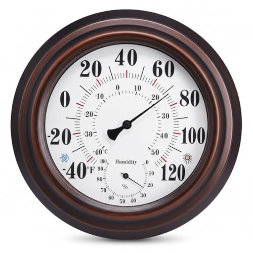 Thermomètre hygromètre mural pour sublimer votre terrasse jardin et maison