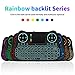 immagine 2YOUKUKE Tastiera Meccanica 2. Tastiera 4G Arcobaleno Retroilluminato C Flymouse 94 Tasti Mouse Touch Wireless con Telecomando Combinato per Desktop Laptop Car TV Htpc Grande Schermo Smart