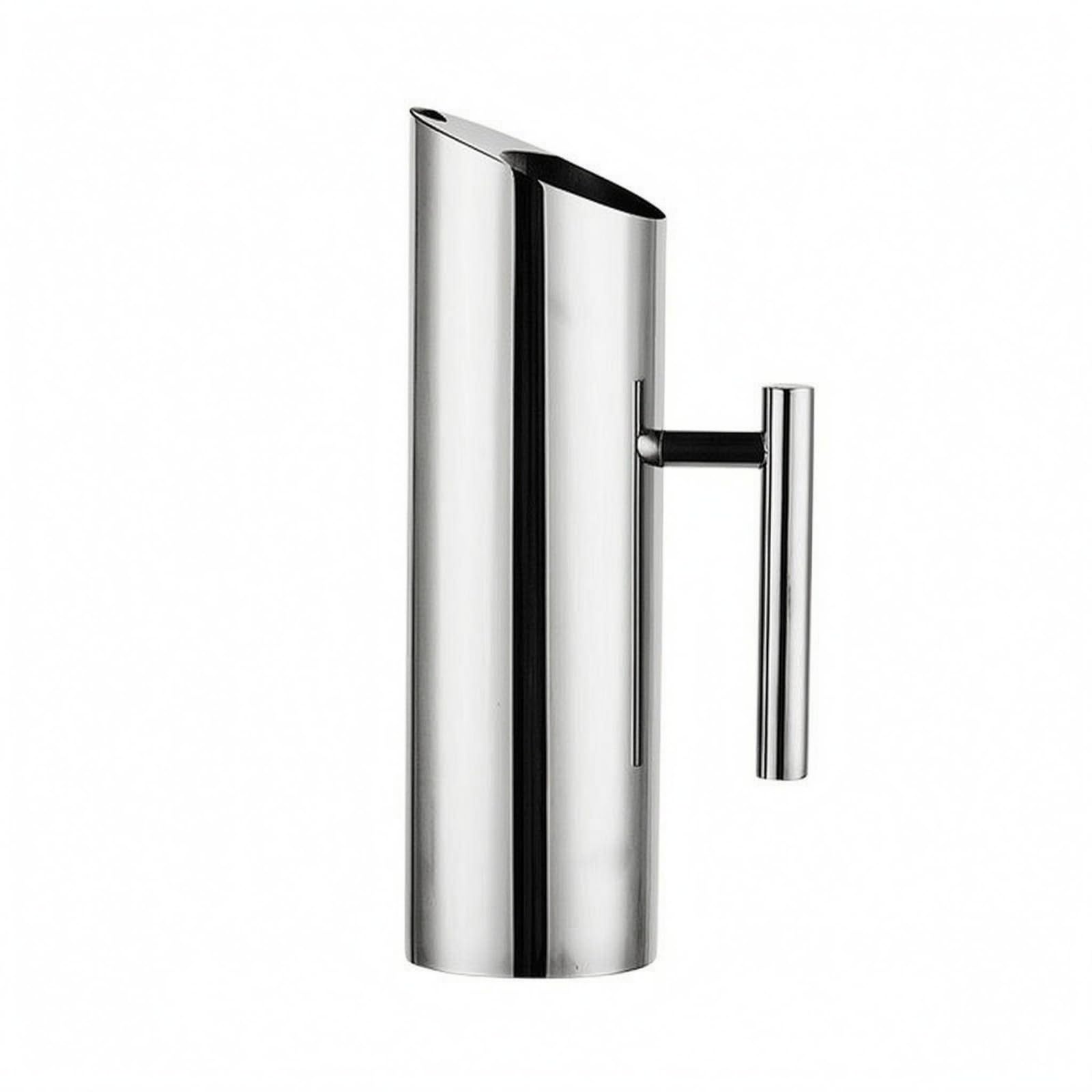 Pichet à eau en inox compatible lave vaisselle doté d'un bec verseur anti goutte
