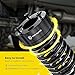 YHTAUTO 2.5 Inch Front Leveling Lift Kit Fit Jeep Grand Cherokee WK2 2011-2022 | RWD/4WD | Spacers Raise the Front of Your Truck By 2.5 Inch | 2PCS Suspension Leveling Kit w/Hardware