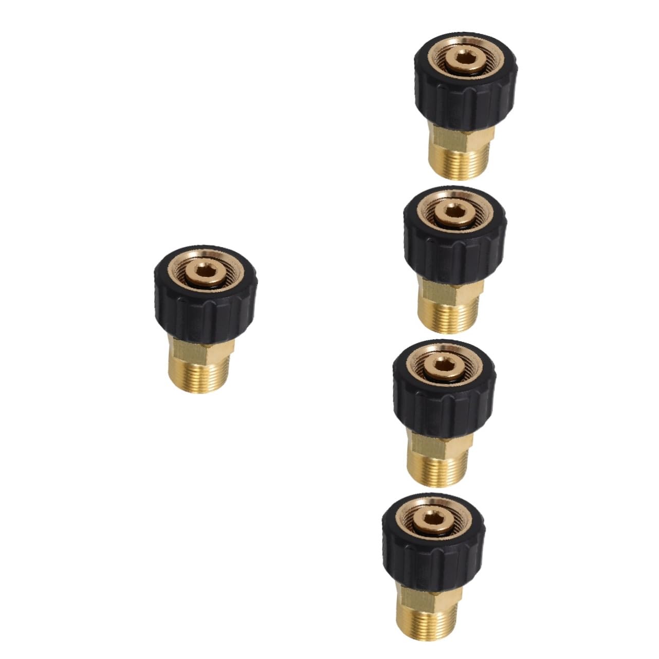 ULTECHNOVO 5piezas Adaptador De Rosca para Pulverizador De Agua Conector para Manguera para Limpieza De Coches y Jardines