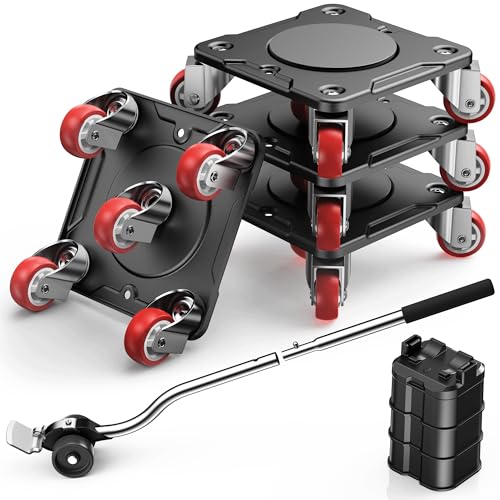 WOUOW Kit Spostamento Mobili con Sollevatore Mobili - Pannello in