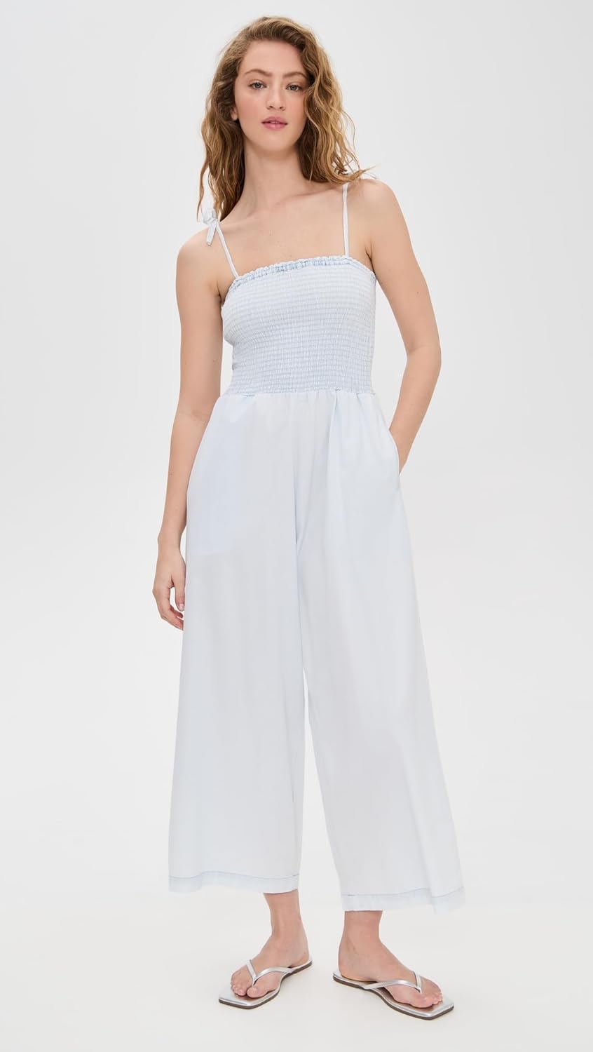 Splendid Women's Indigo Stripe Jumpsuit - Image 5