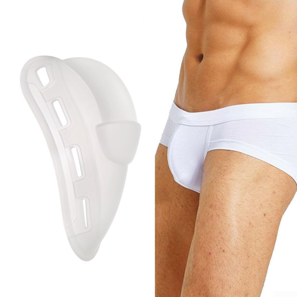 Almohadilla de mejora flexible para hombre que cabe en bolsillos de traje de baño