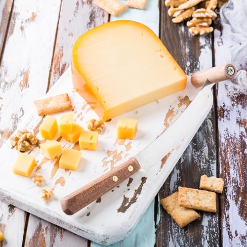 Gayo Azul Mild Gouda Cheese Wheel – Red Wax, 9-10lb (Approx.), Premium Dutch-Style Cheese - Thumbnail 4