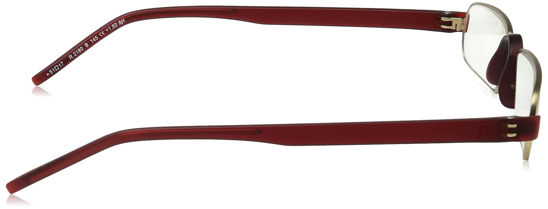 Rodenstock Unisex Lesebrille ProRead R2180, Lesehilfe bei Weitsichtigkeit, Brille mit leichtem Edelstahlgestell (+1 / +1,5 / +2 / +2,5)