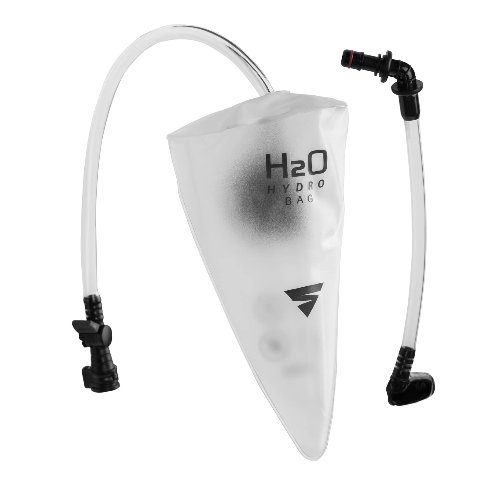 SHIMA HYDROBAG - Zbiornik na wodę do kombinacji APEX i STR 2.0. Pojemność 0,5 l, zdejmowana rurka, łatwe napełnianie, zamontowany w aerodynamicznym garbie (szary, jeden rozmiar)