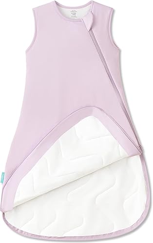 PurComfy Bamboo Sleep Sack 1.0 TOG, Premium Soft Baby Sleeping Bag, 2-Way Zipper Sleepsacks, Babies Wearable Blanket
