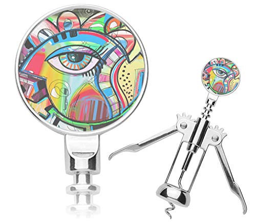 Abstract Eye Painting Corkscrew