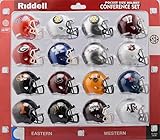 Riddell NCAA Pocket Pro Helmets, SEC Conference Set, (2018) New