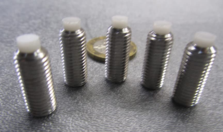 18-8 Stainless Steel Nylon Tip Set Screw 5/16
