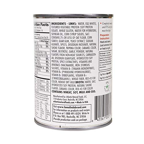Loma Linda - Plant-Based - Veja-Links (19 oz.) (Pack of 12) - Kosher