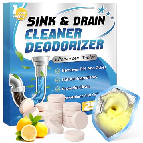 Garbage Disposal Cleaner And Deodorizer, Powerful Sink Drain Cleaner Tablets