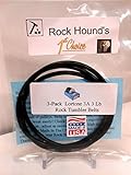 Replacement Drive Belts for Lortone 3A Rock Tumbler- 3 pack