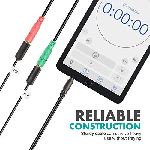 Movo Tcb1 3.5Mm Trs (Female) Microphone To Trrs (Male) Smartphone Adapter With Headphone Jack For Iphone And Android #TOP1