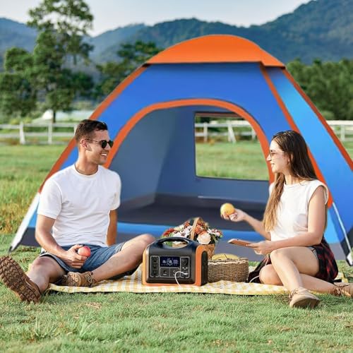 Carpa automática pop-up para camping familiar 200x150x110 cm miniatura 4