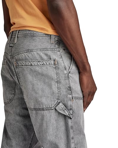 G-STAR Herren Carpenter 3D Loose Jeans Jeans, Grau (Faded Grey Neblina D23695-d537-g324), 27W / 32L – Ansicht 4