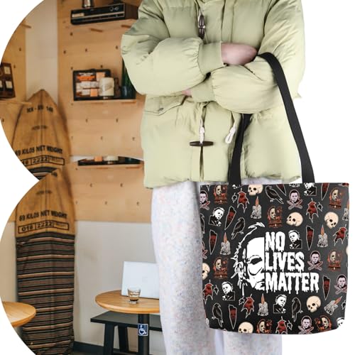 Bolsa tote divertido de película de horror VAMSII miniatura 3