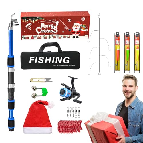 Combos de moulinet de canne à pêche de Noël pour un cadeau inoubliable