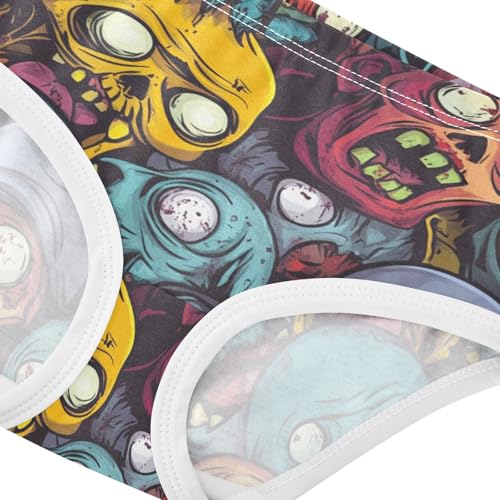 GuoChe Hipster Panties Stretchy Triangle Panties Comfort Color for Toddler Girls in Sizes 2T,3T, 4T, 5T, 6Y and 8Y4