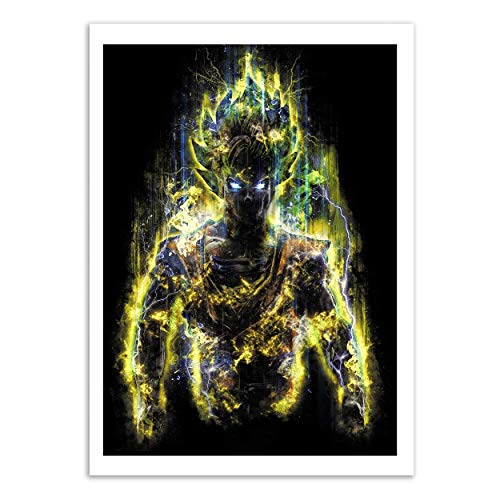 Wall Editions Art-Poster - S S Goku - Barrett Biggers