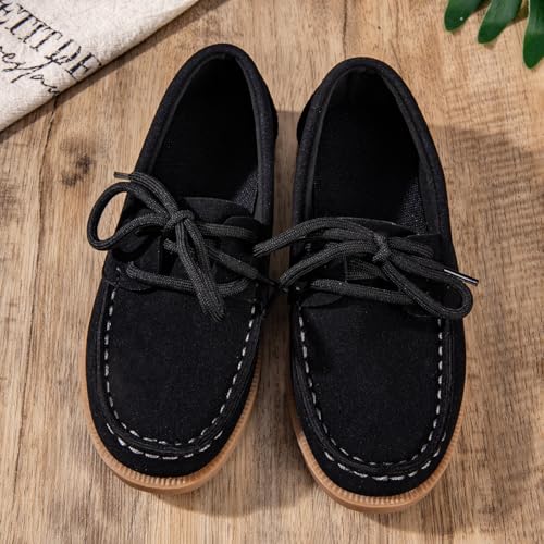 Boys Slip On School Loafers Casual Dress Boat Shoes4