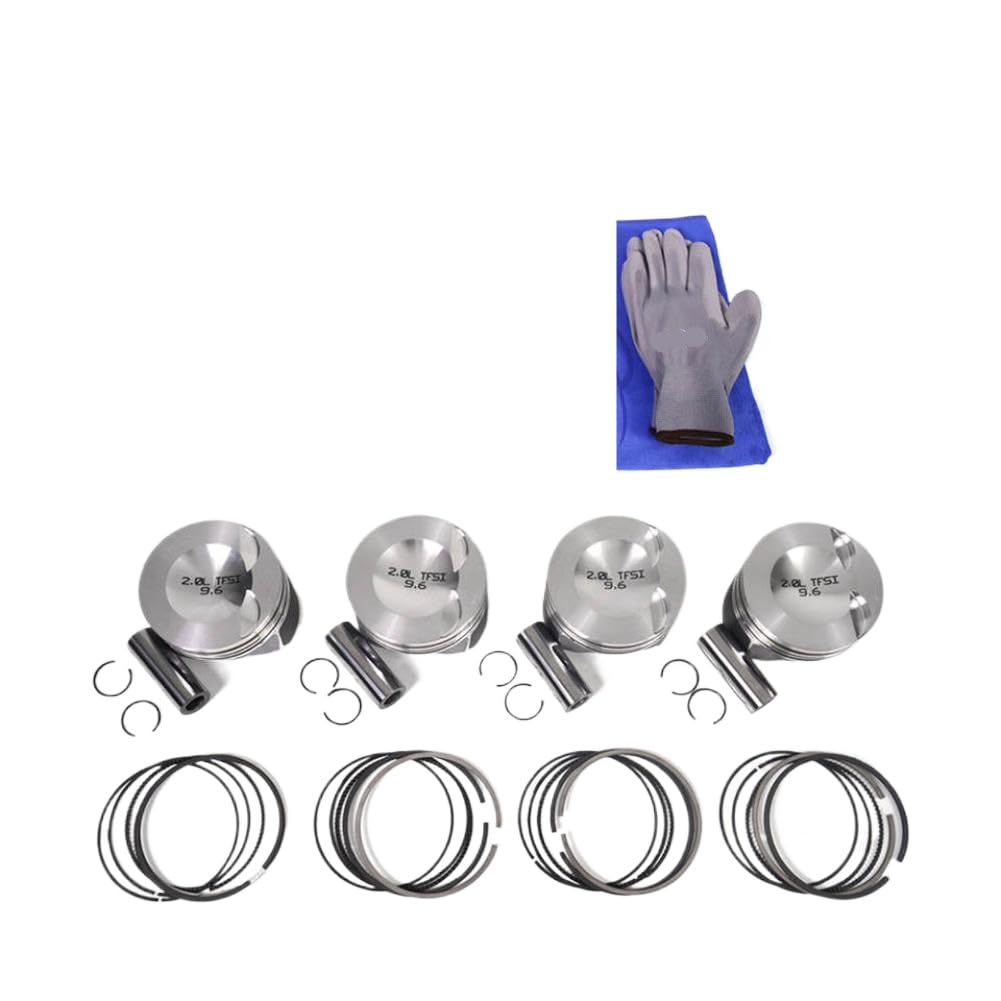 Set guarnizioni testa e pistone STD 21mm compatibile con 2.0L EA888 Gen2 CCZ CAW
