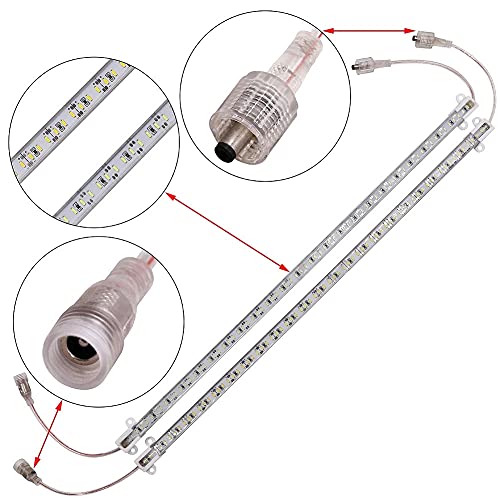 Tira de LED impermeable IP68 50cm 72LED Blanco cálido miniatura 7