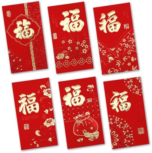 36 Pcs Chinese New Year Red Envelopes 2026 Lunar New Year Envelop...