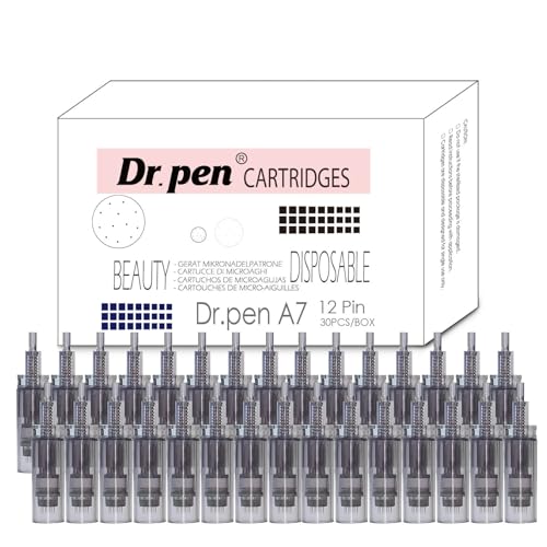 Kit entretien mensuel Dr. Pen A7 cartouches de rechange visage à la maison